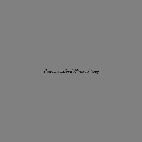 Camicia oxford Minimal - immagine 3